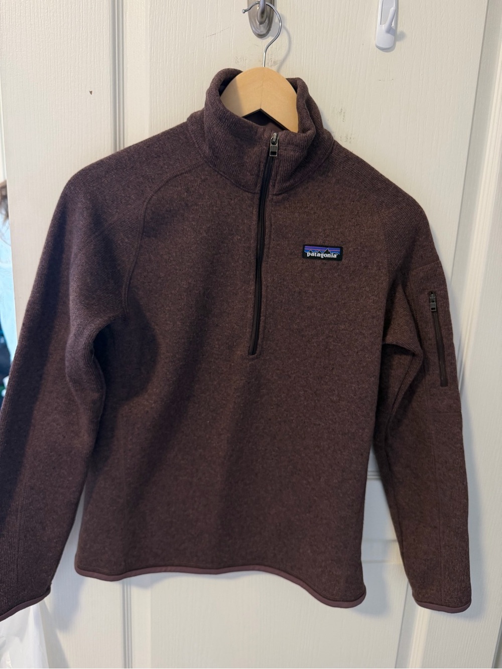 Patagonia Brown Half-Zip Fleece Pullover